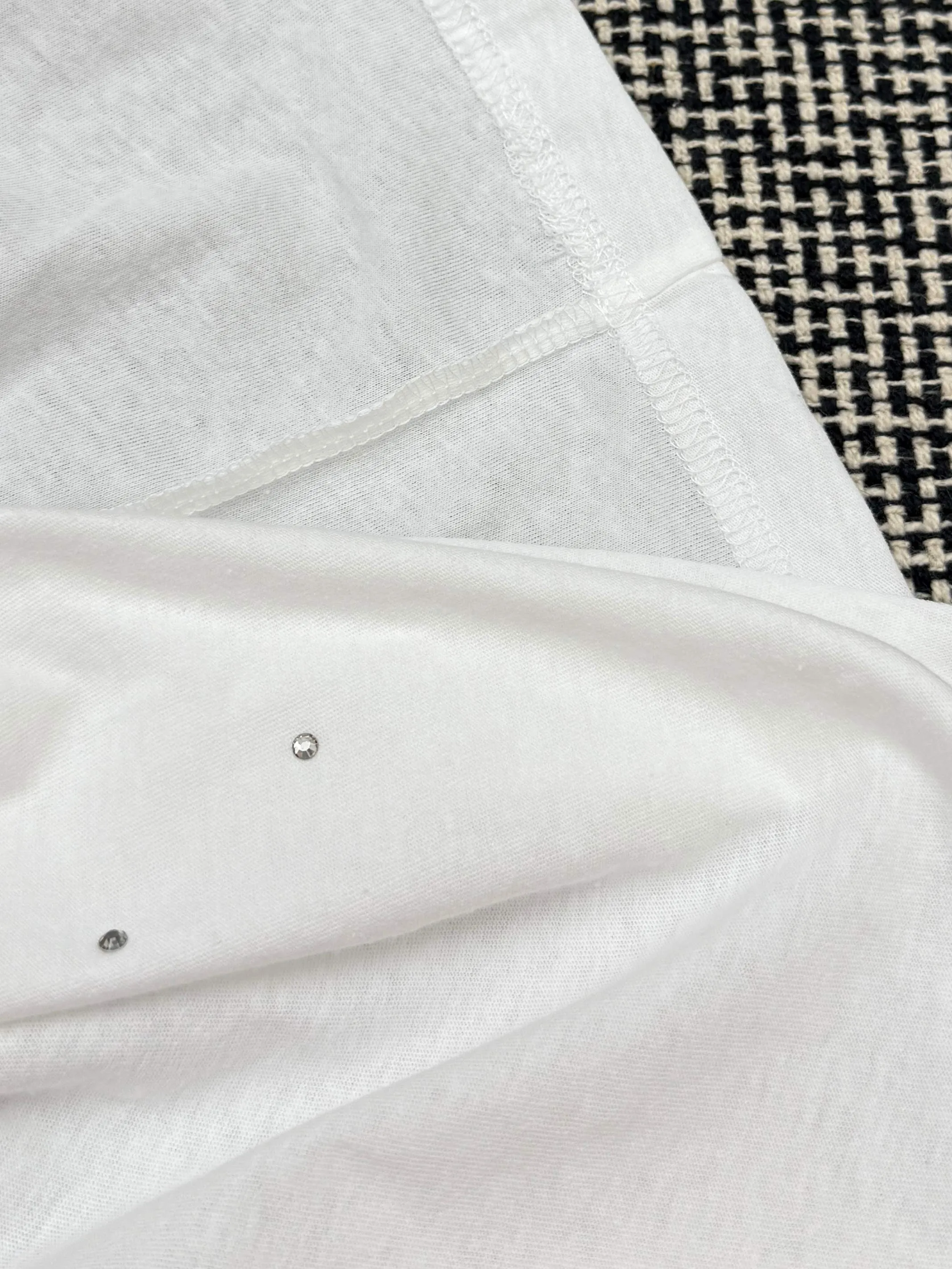 Acne Studios letter print hot diamond T-shirt long sleeve S/M/L/XL